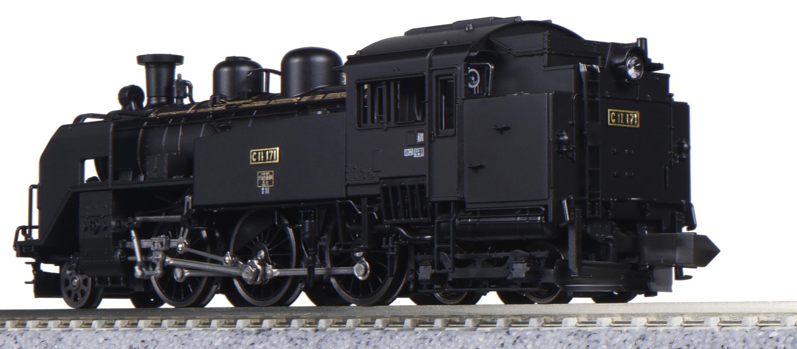 KATO N Gauge C11 171 2021-1 Steam Locomotive Model