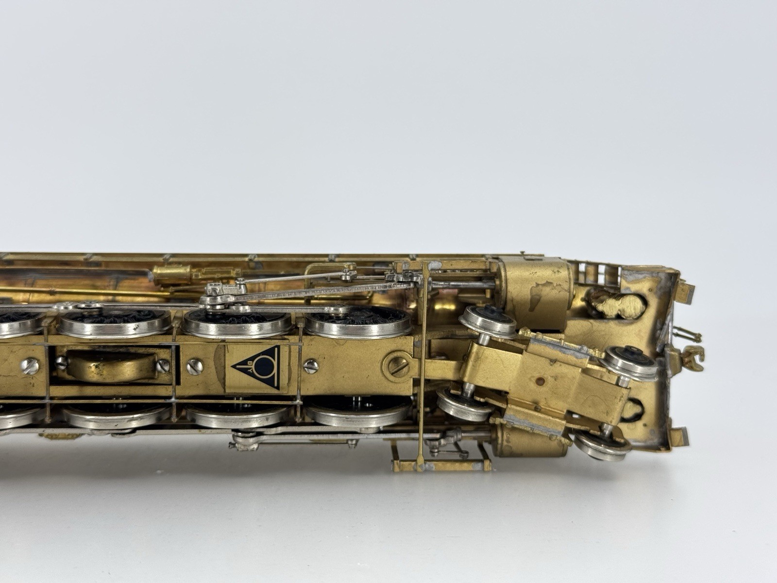 HO Toby Model Co. PFM Brass Rio Grande Class M-68 4-8-4 Steam Locomotive D&RGW