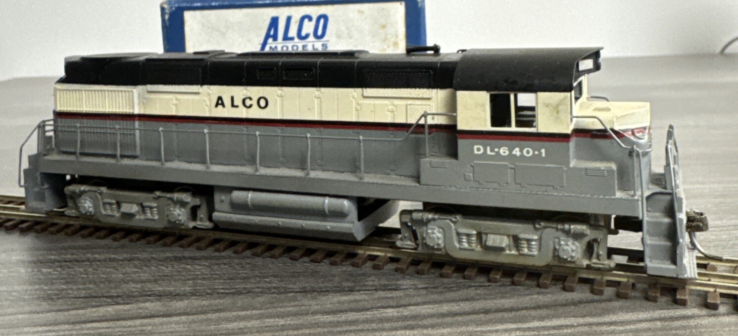 ALCO Models HO Brass #D-101 DL-640 ALCO DEMO – Custom Painted, Lighted & Tested!