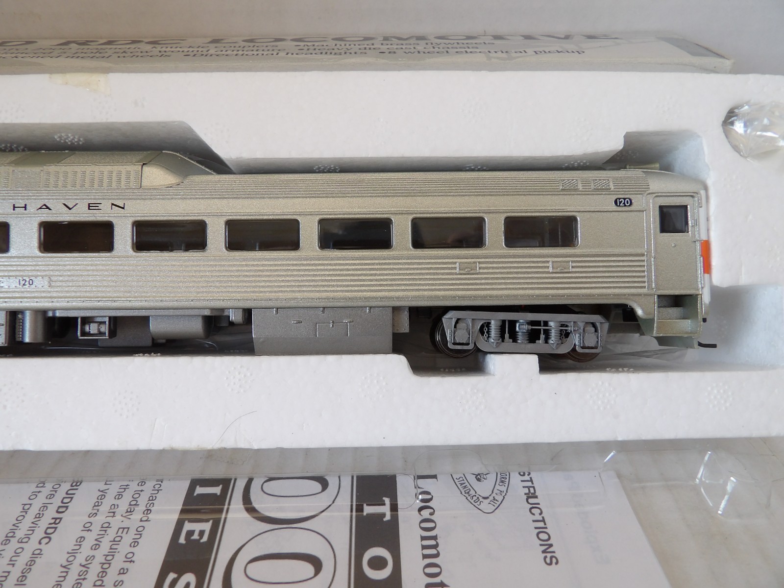 RDC-1 BUDD LOCOMOTIVE FOR; NEW HAVEN RR. BY; PROTO 1000 PO NOS