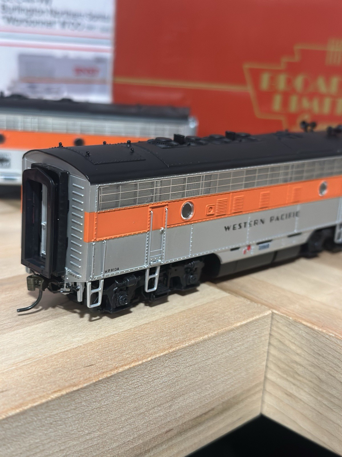 Broadway Limited Imports BLI HO F7A/B Western Pacific 913A/913B DCC&Sound LNIB