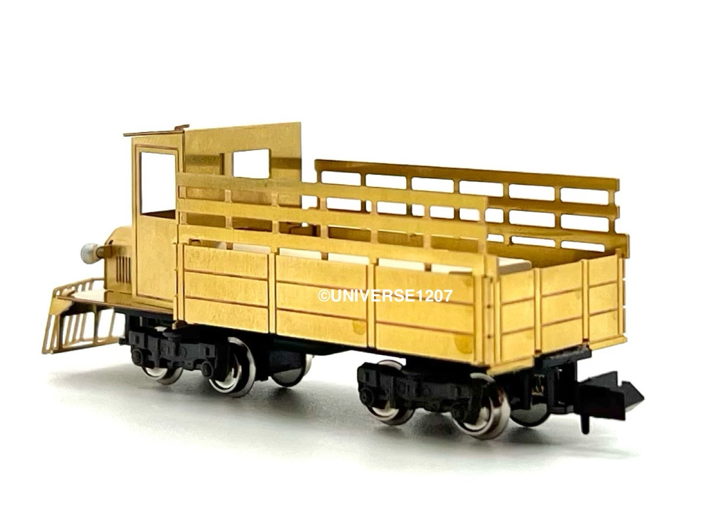 HOn30/HOe/HOn2-1/2 Scale Aru-Model Freelance Pickup Rail Truck RTR Brass Railcar