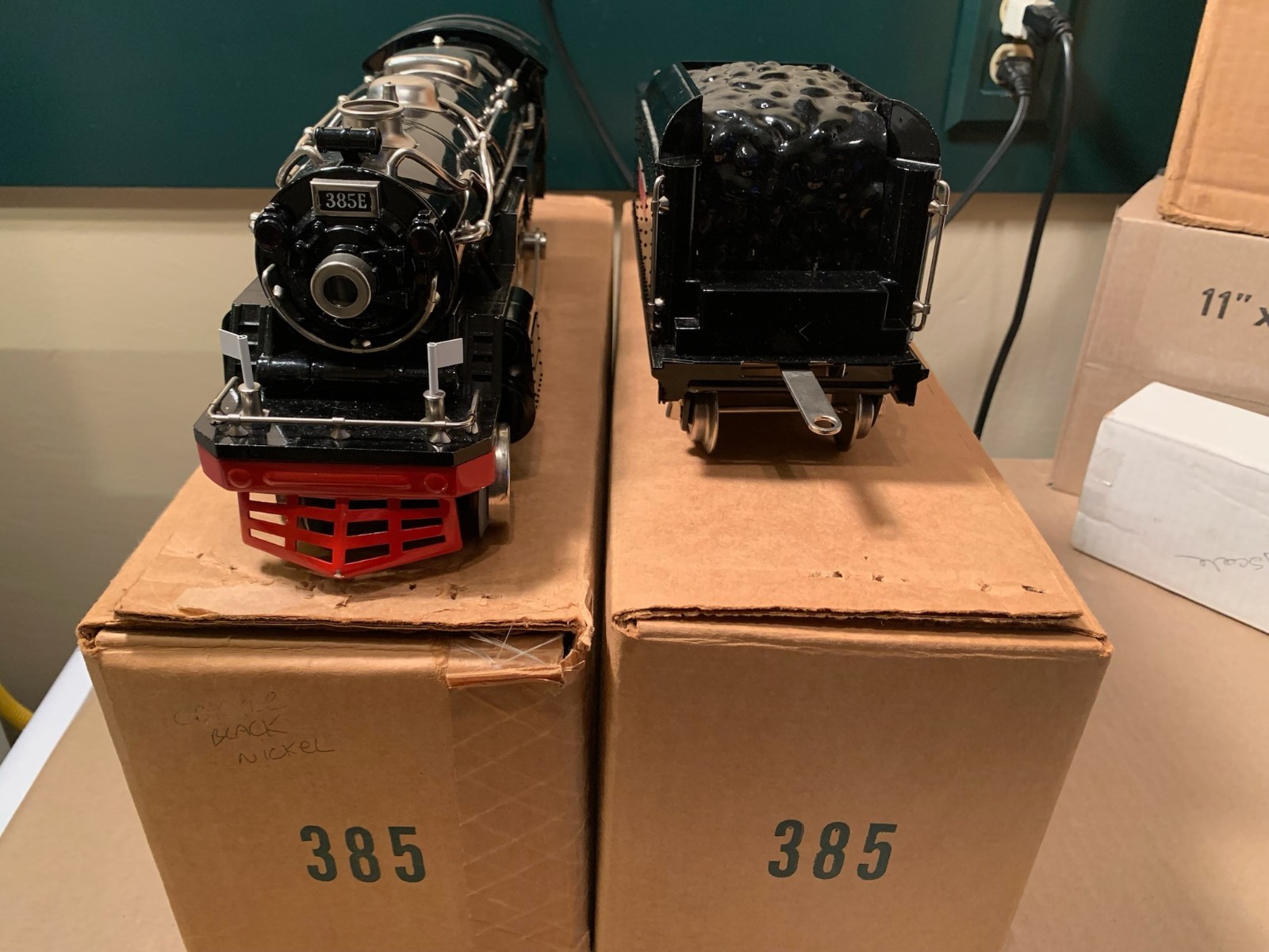 MTH Standard Gauge Lionel Lines 385 2-4-2 Steam Locomotive & Tender