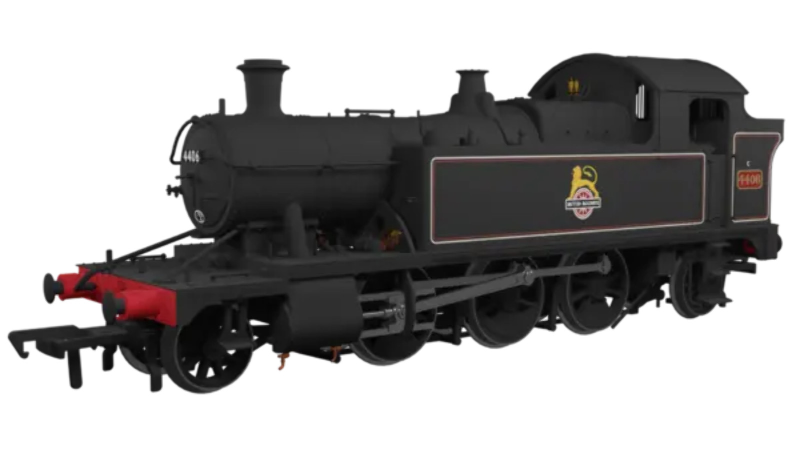 Rapido Trains 951007 OO Gauge GWR 44xx No.4406 BR Early Crest Lined Black