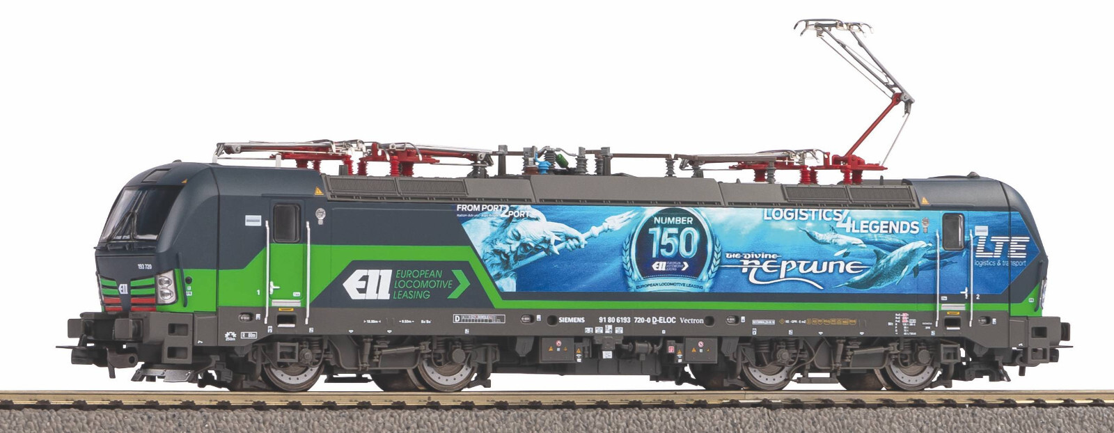 PIKO 59734 Electric Locomotive Vectron BR 193 LTE Epoche VI Sound 1:87