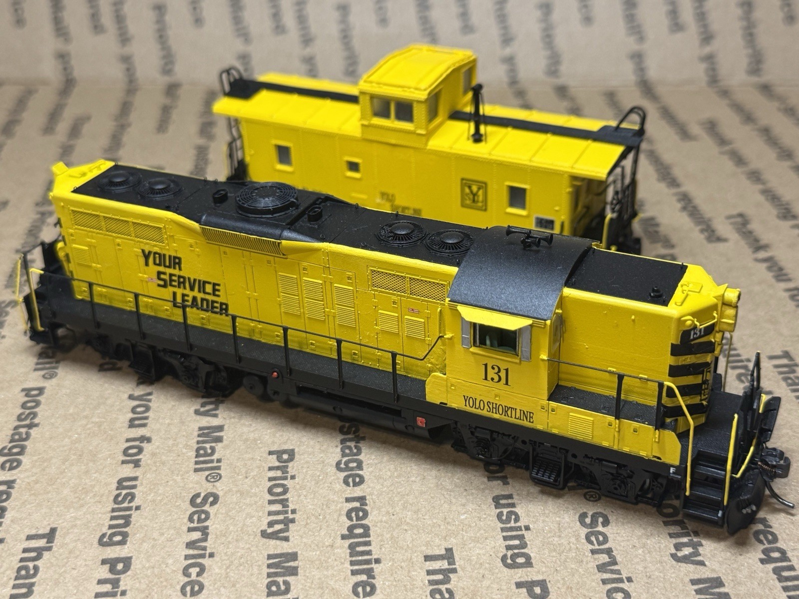Custom HO Scale Yolo Shortline Railroad