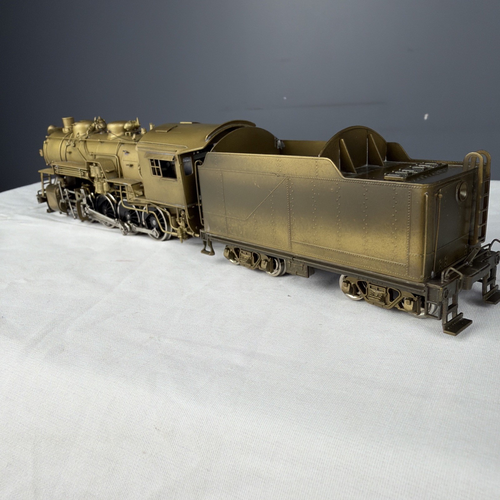 UNITED B&O 2-8-0 United Models UNPAINTED Brass Locomotive & Tender
