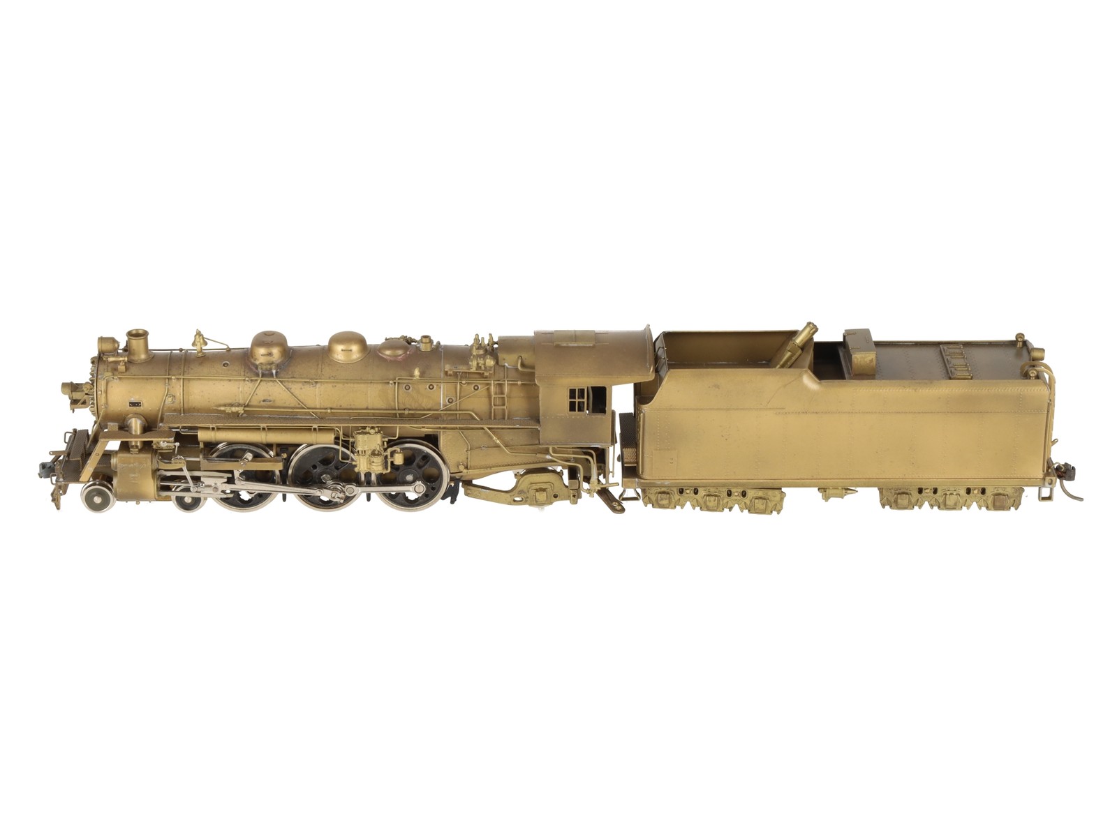 PFM United Models HO BRASS C&NW E-2 4-6-2 Steam Locomotive & Tender-Unpainted EX