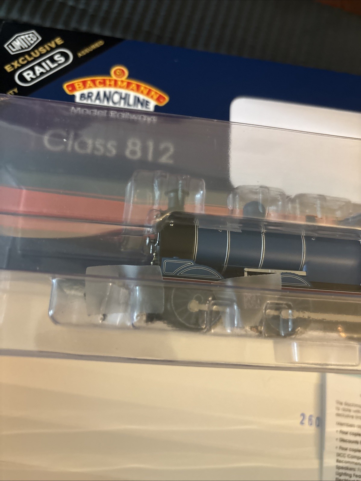 Bachmann Branchline OO Caledonian Railway 812 #828 35-280Z CR Lined Blue NISB