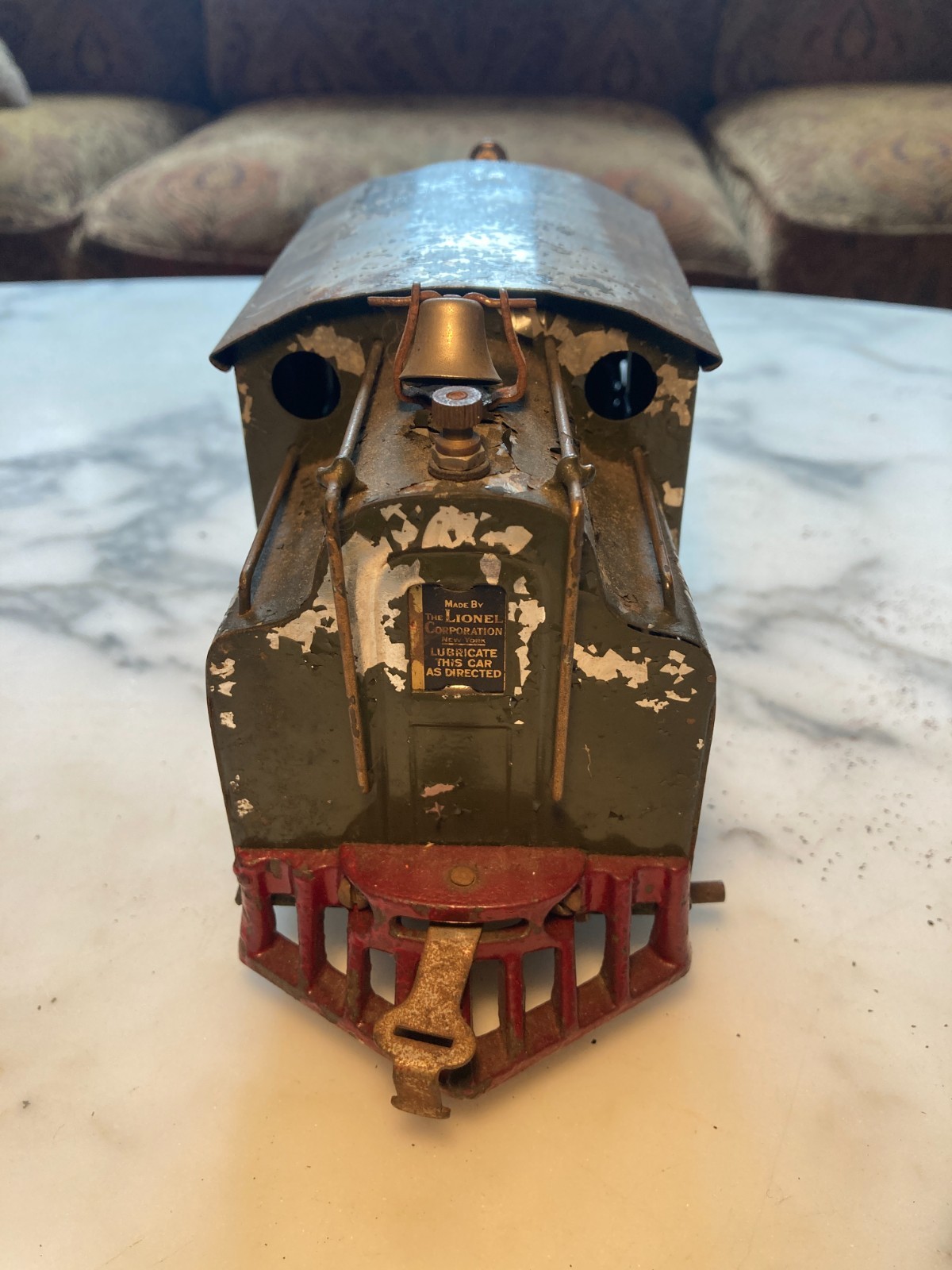 1917 to 1922 Prewar Lionel 33 Train Engine with 35 Pullman 36 Observation Cars 2