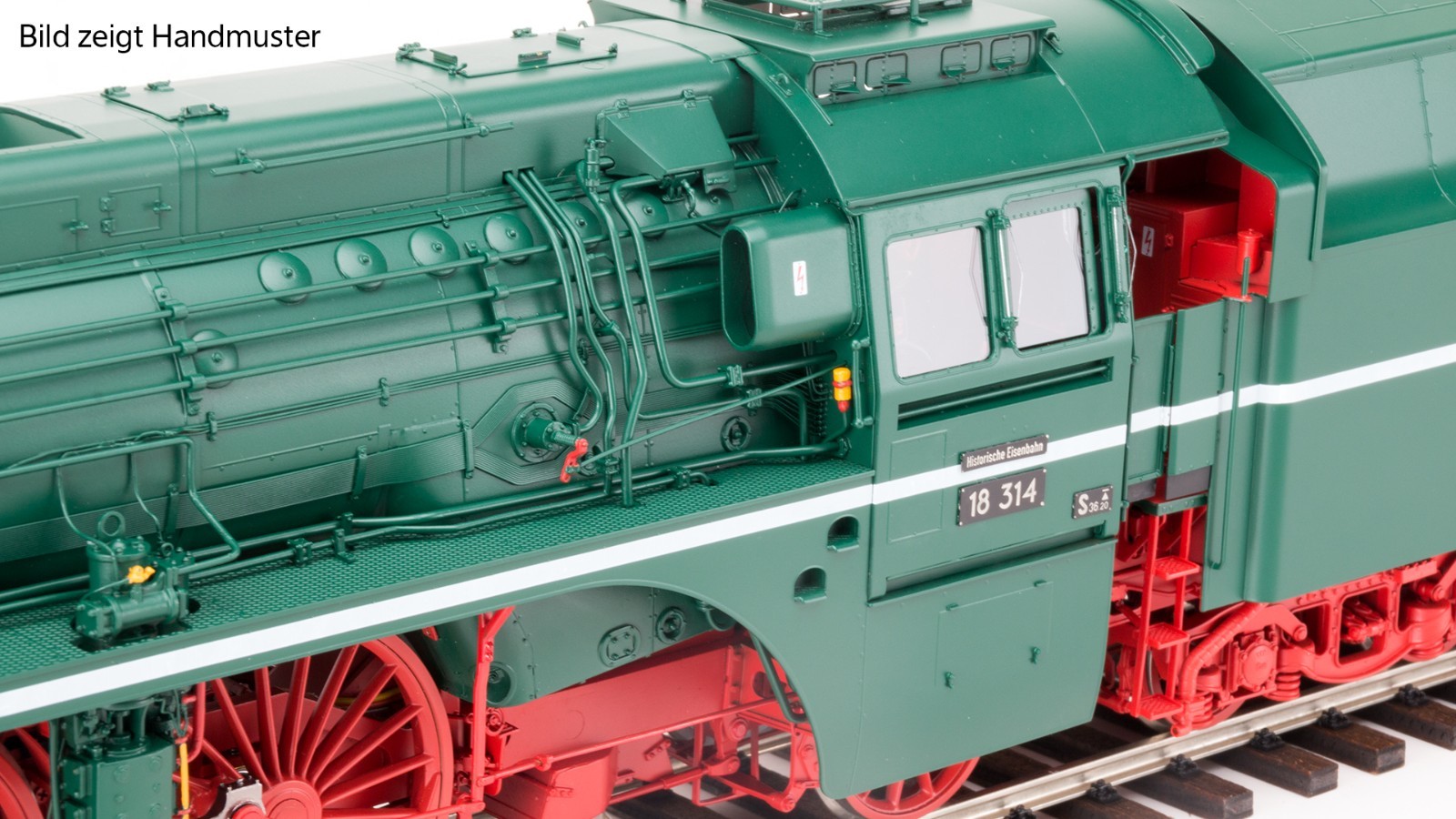 KM1 Gauge 1 Steam Locomotive BR 18 314 Digital, Various Versions