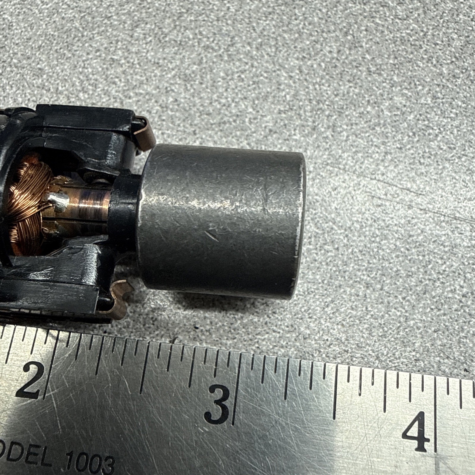 Trainmaster Locomotive Working Motor, Dual Flywheel Cast Metal Ho Scale