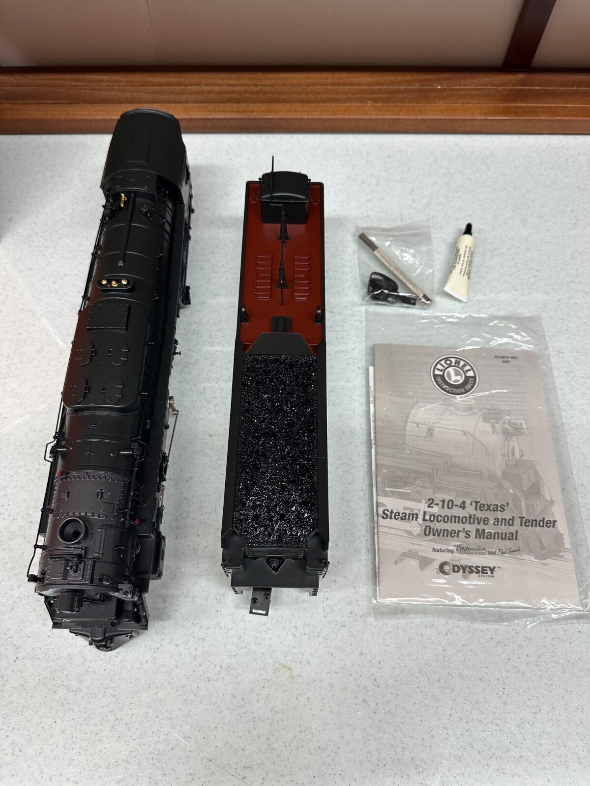 Lionel 6-28078 Pennsylvania “Texas” 2-10-4 Steam Engine w/Tender O 3 Rail LN