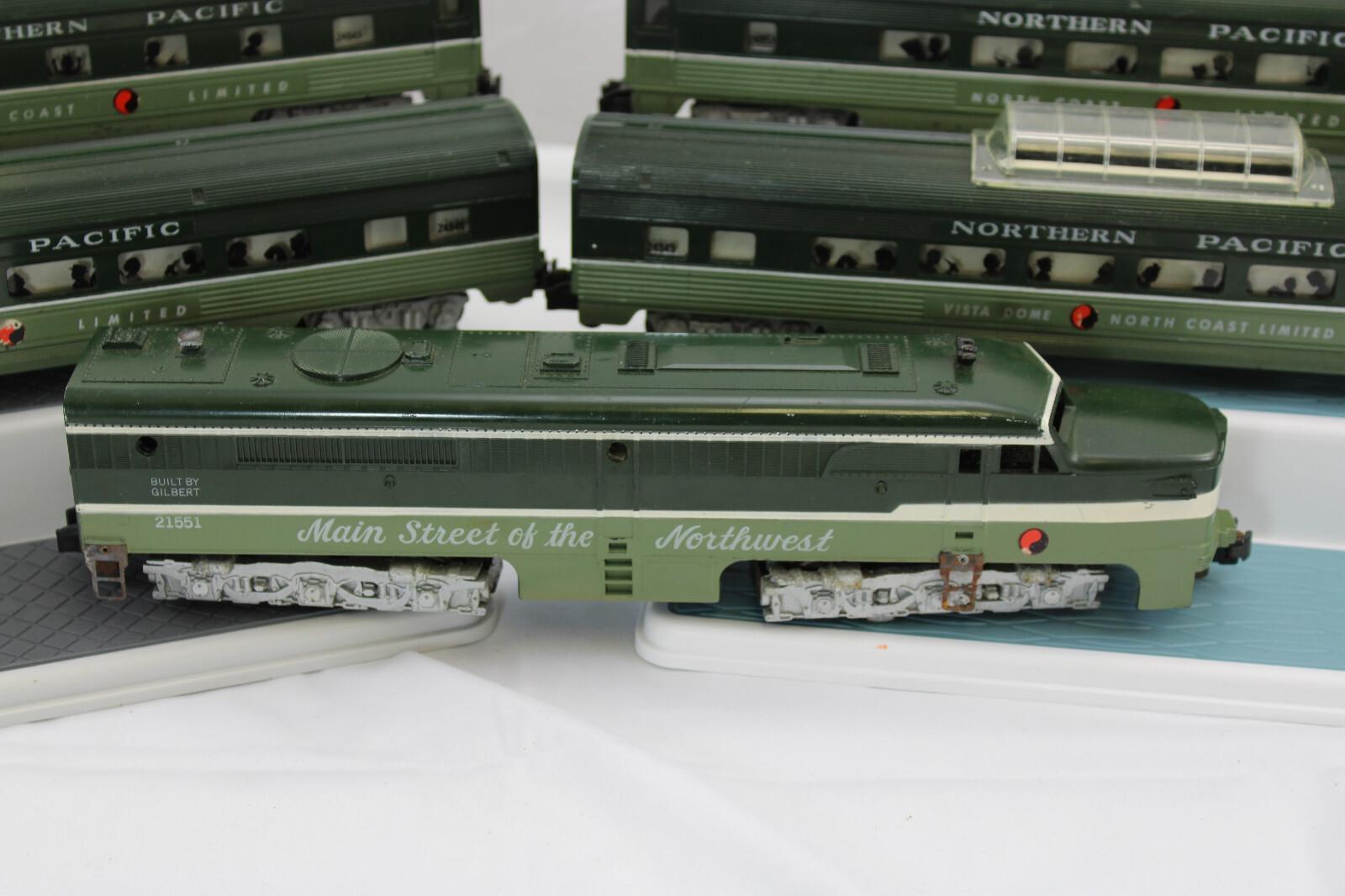 S-Gauge – American Flyer – Northern Pacific – 21551 1958 Set – 5 digit