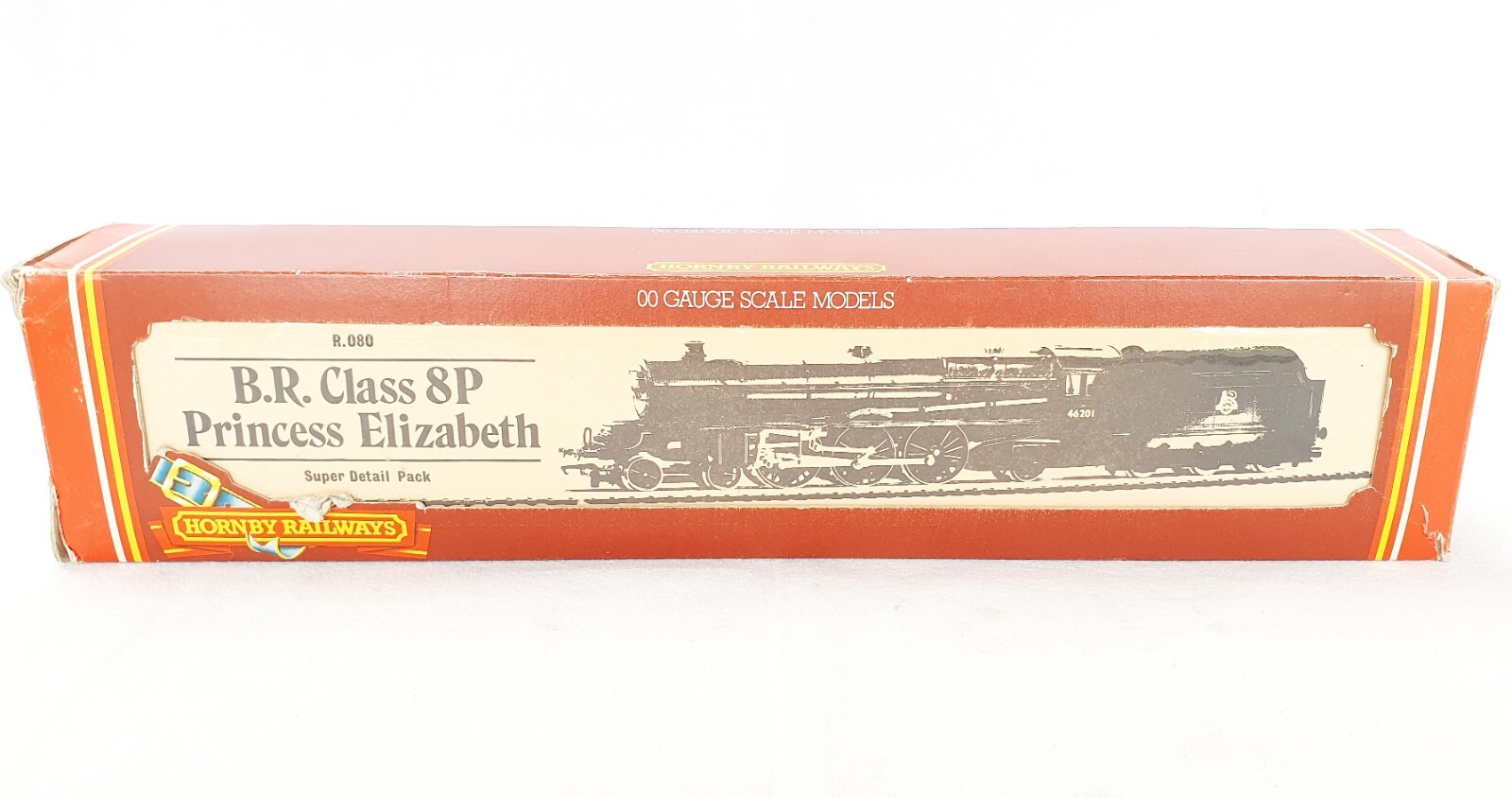 Hornby OO HO British Railways Class 8P “PRINCESS ELIZABETH” Steam Locomotive MIB
