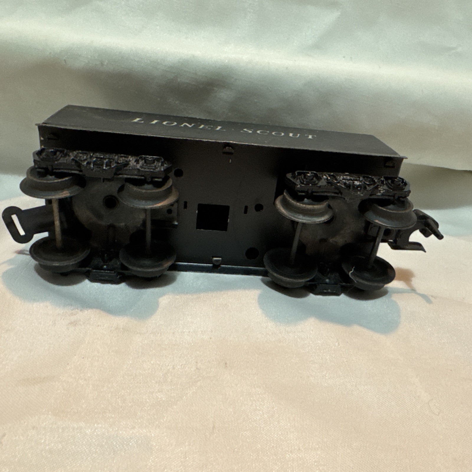 Postwar Lionel 1001T O Gauge Lionel Scout Tender Metal Tin Plate Black