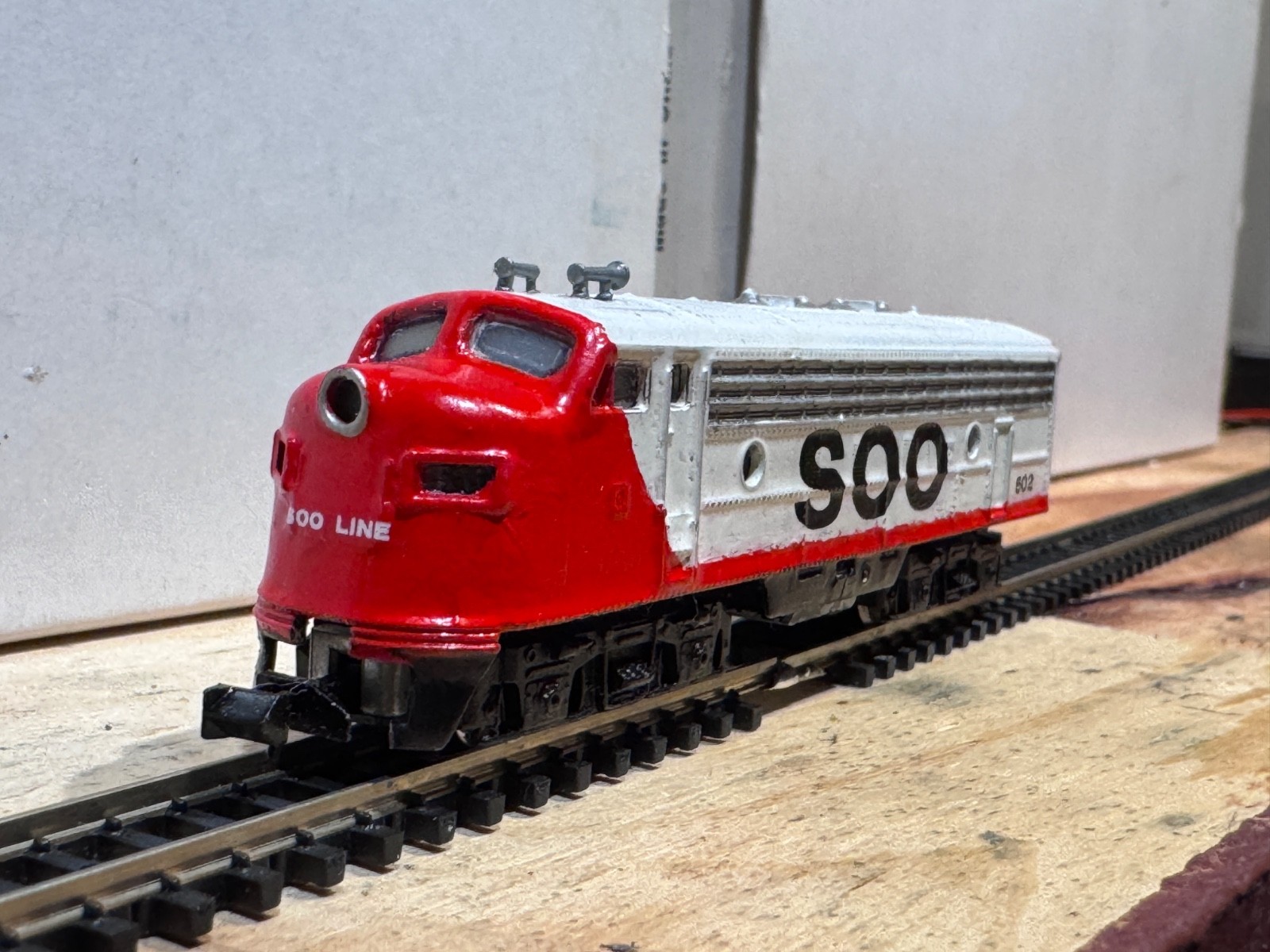 Trix • N Scale • Soo Line • F7A • #209 • Custom Painted • Tested Runs Well