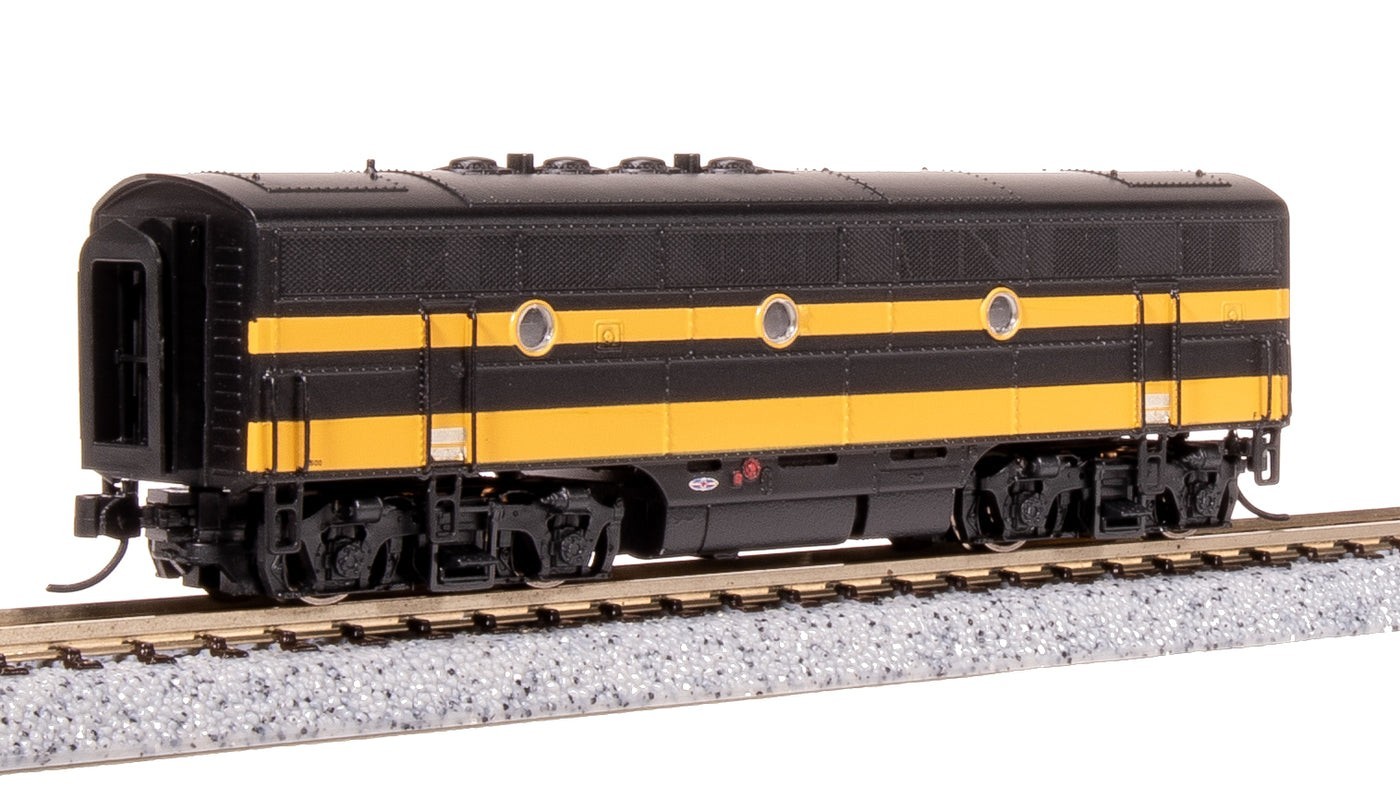 7721 EMD F3 AB, SLSF 5000/5100, Black & Yellow, A-unit Paragon4 Sound/DC/DCC