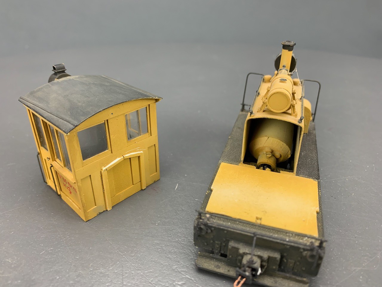 On2 Brass Industrial Diesel Locomotive Valley Mills & Northern M4 JER O3091
