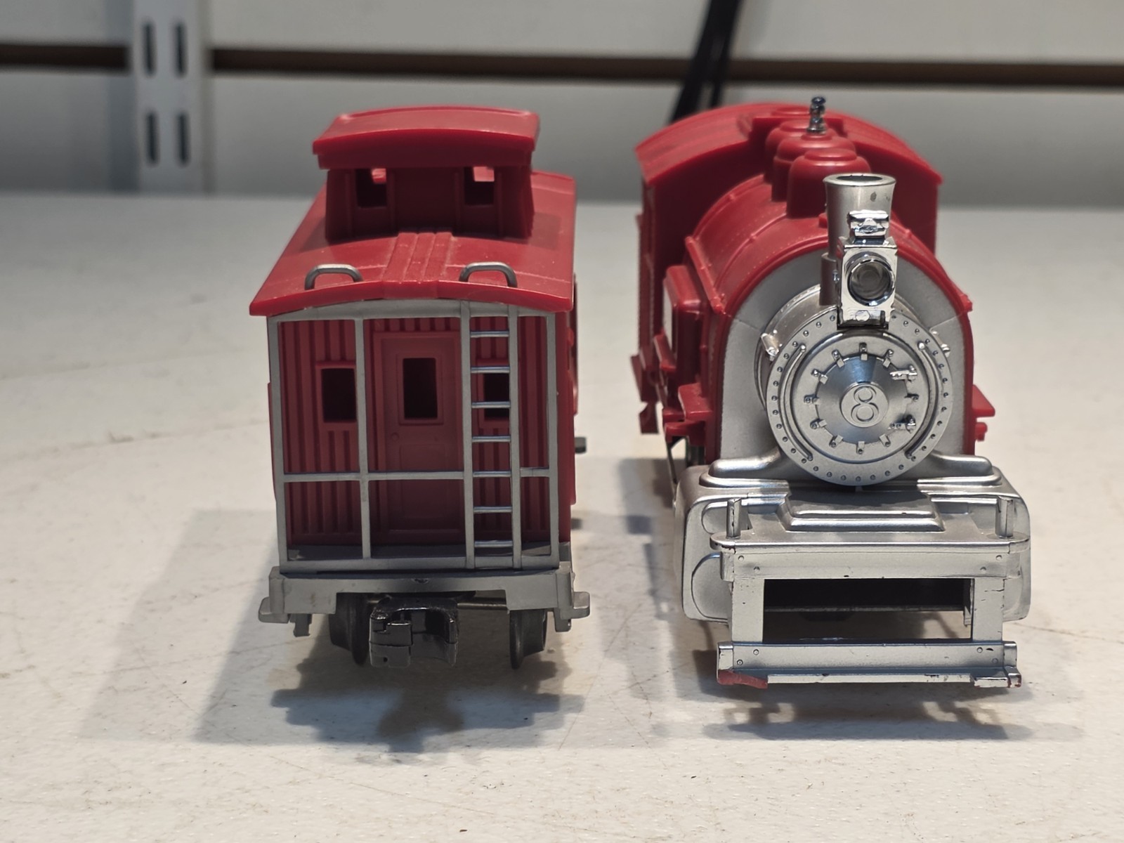 Vintage Lionel Rock Island 0-4-0 Steam Switcher Locomotive W/Caboose O Gauge