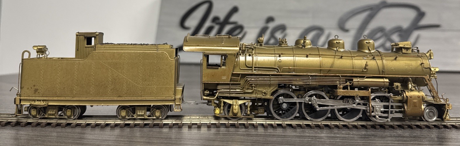 Key Imports HO Brass Mikado D&RGW 2-8-2 K-59 Steam Engine – Unpainted & LNIB!