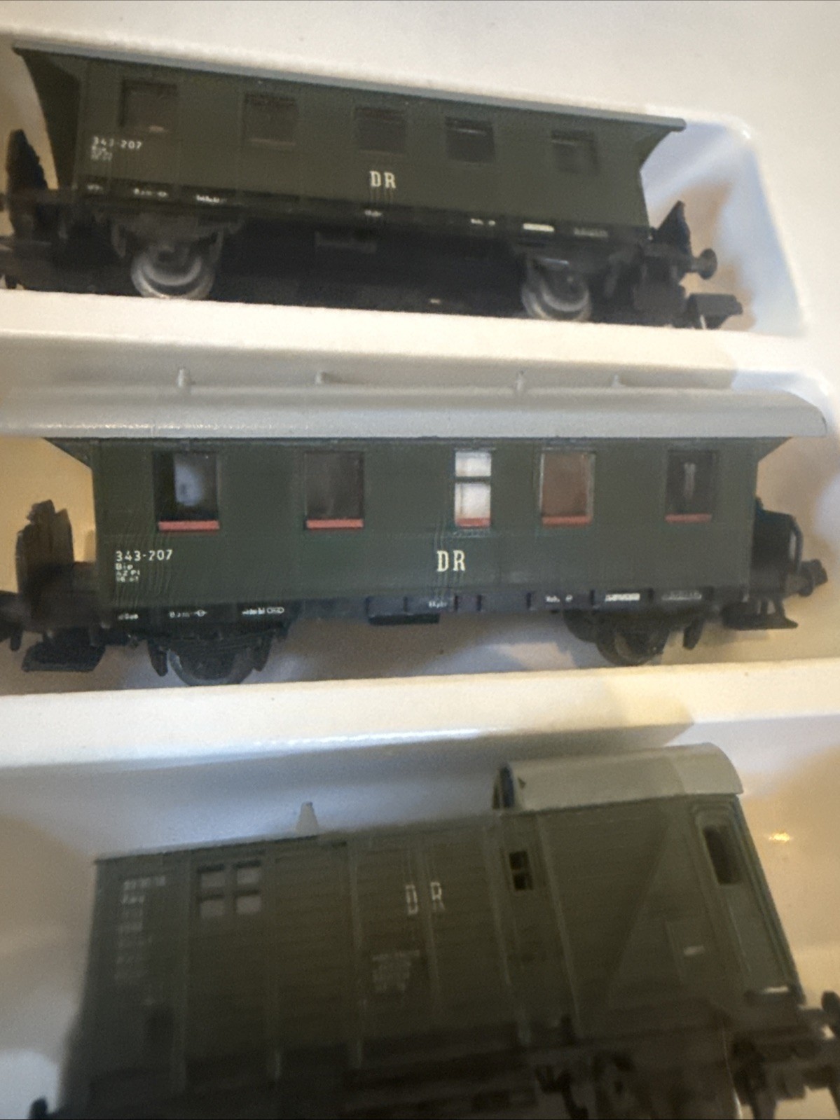 VTG Piko Modellbahn Transit N Scale Train Locomotive set East Germany GDR