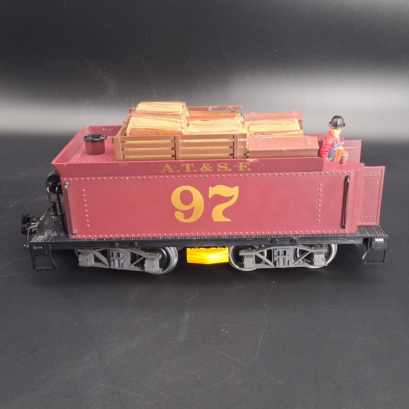 LGB 29192 G Gauge Mogul Steam Loco AT&SF #97 Sound & Smoke Original Box READ