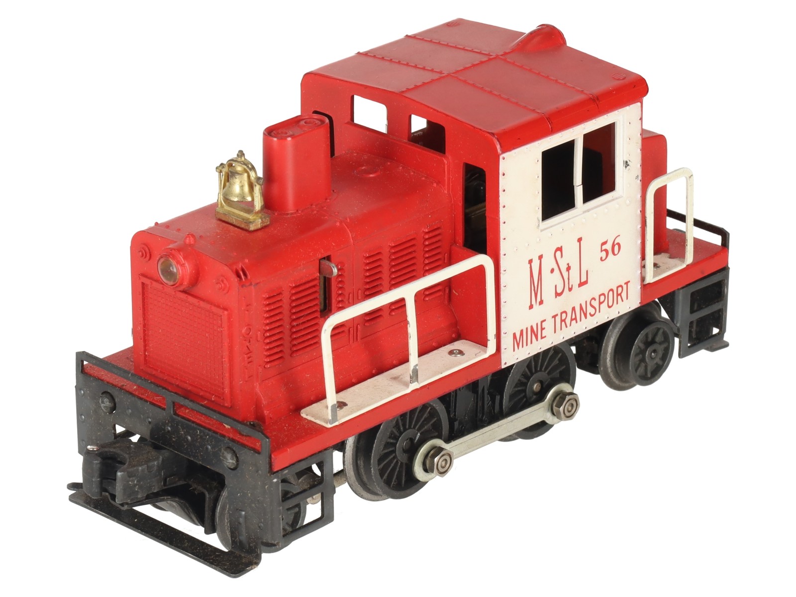 Lionel 56 Vintage O Minneapolis & St. Louis Powered Diesel locomotive/Box