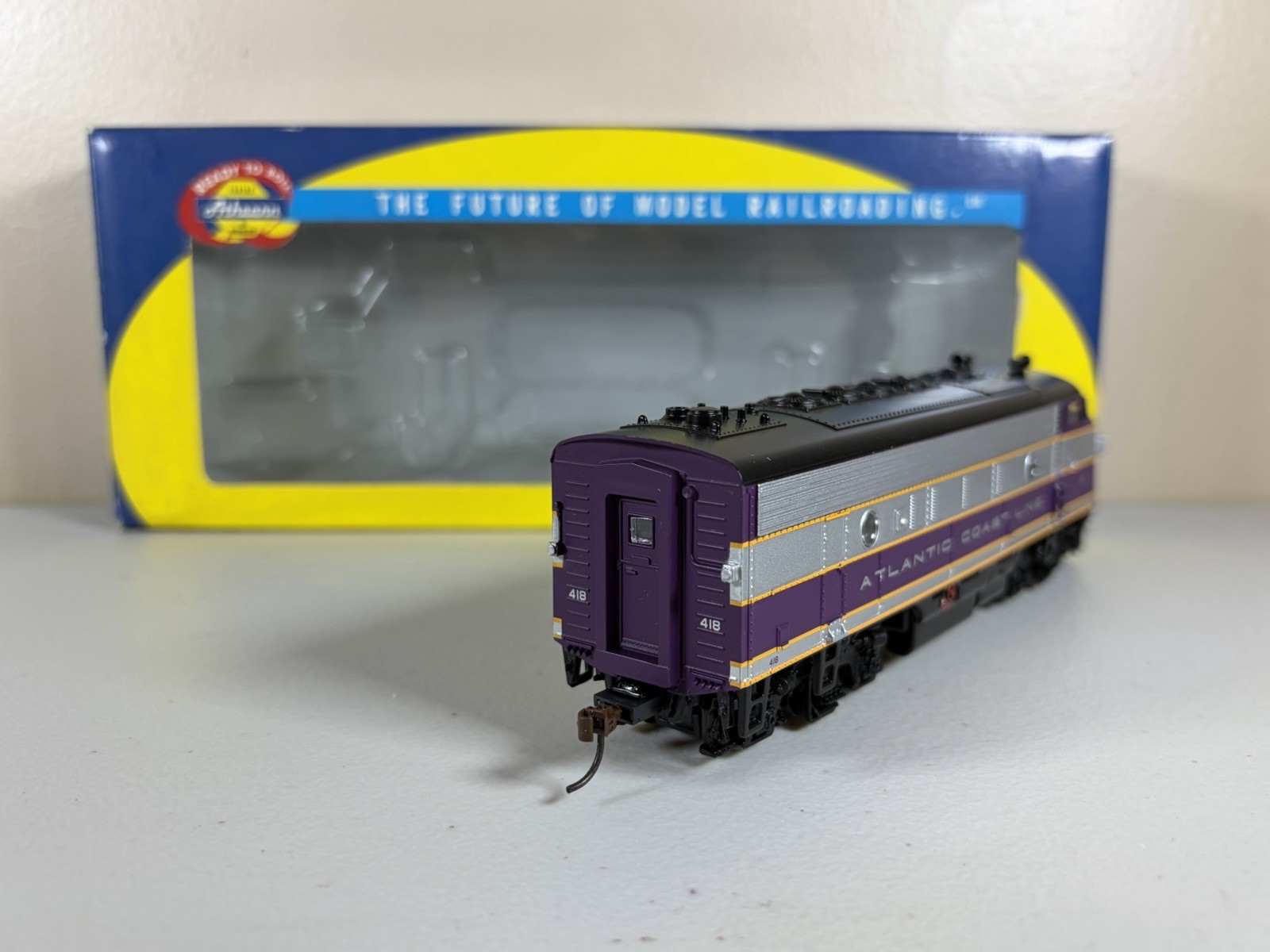 HO Athearn RTR Atlantic Coast Line F7A #418