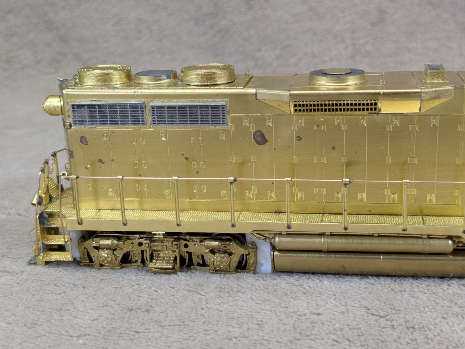 Overland OMI-5059 EMD GP-35 Western Pacific HO Brass Model Unpainted #3001-3010