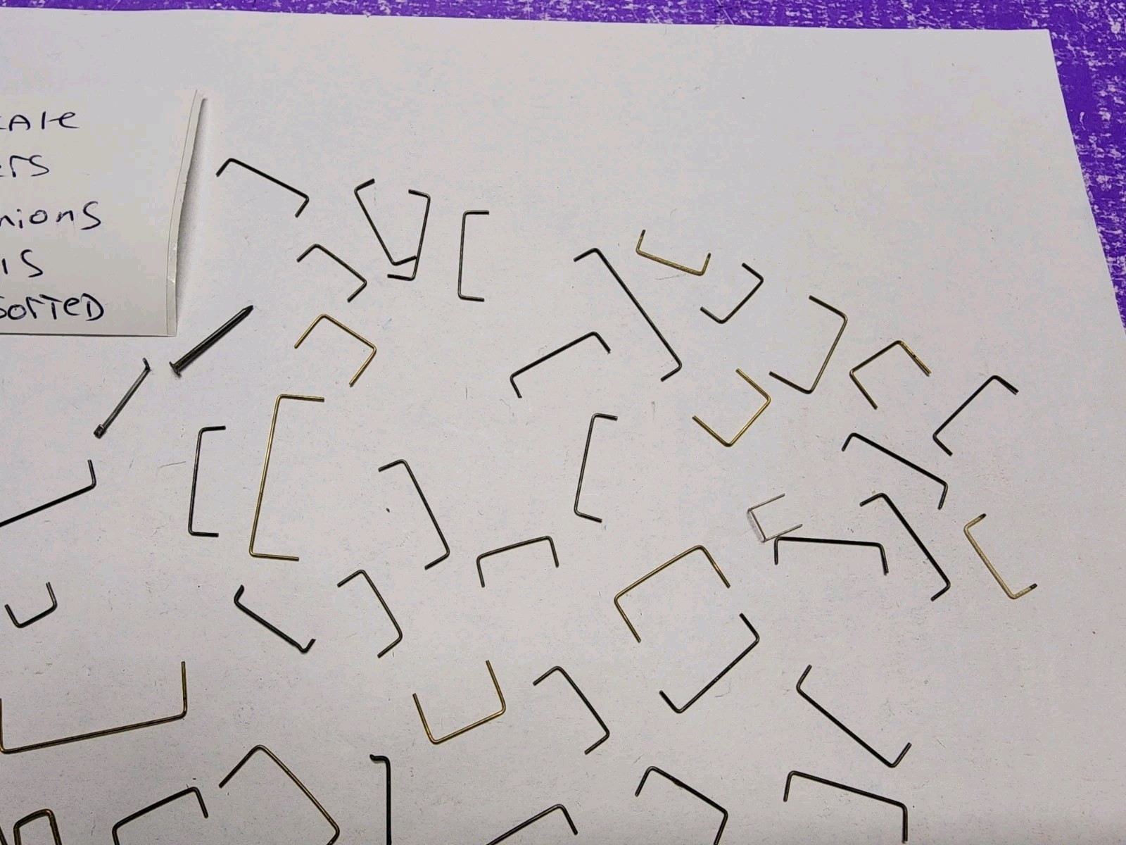 AS IS INCOMPLETE GRAB IRONS HANDRAILS STANCHIONS HO Athearn AND OTHER BRANDS