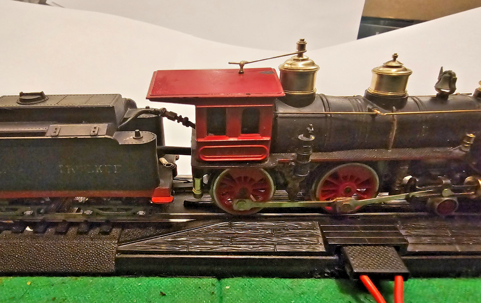 Vintage HO Scale 4-4-0 Virginia & Truckee Reno Locomotive & Tender Set Restored