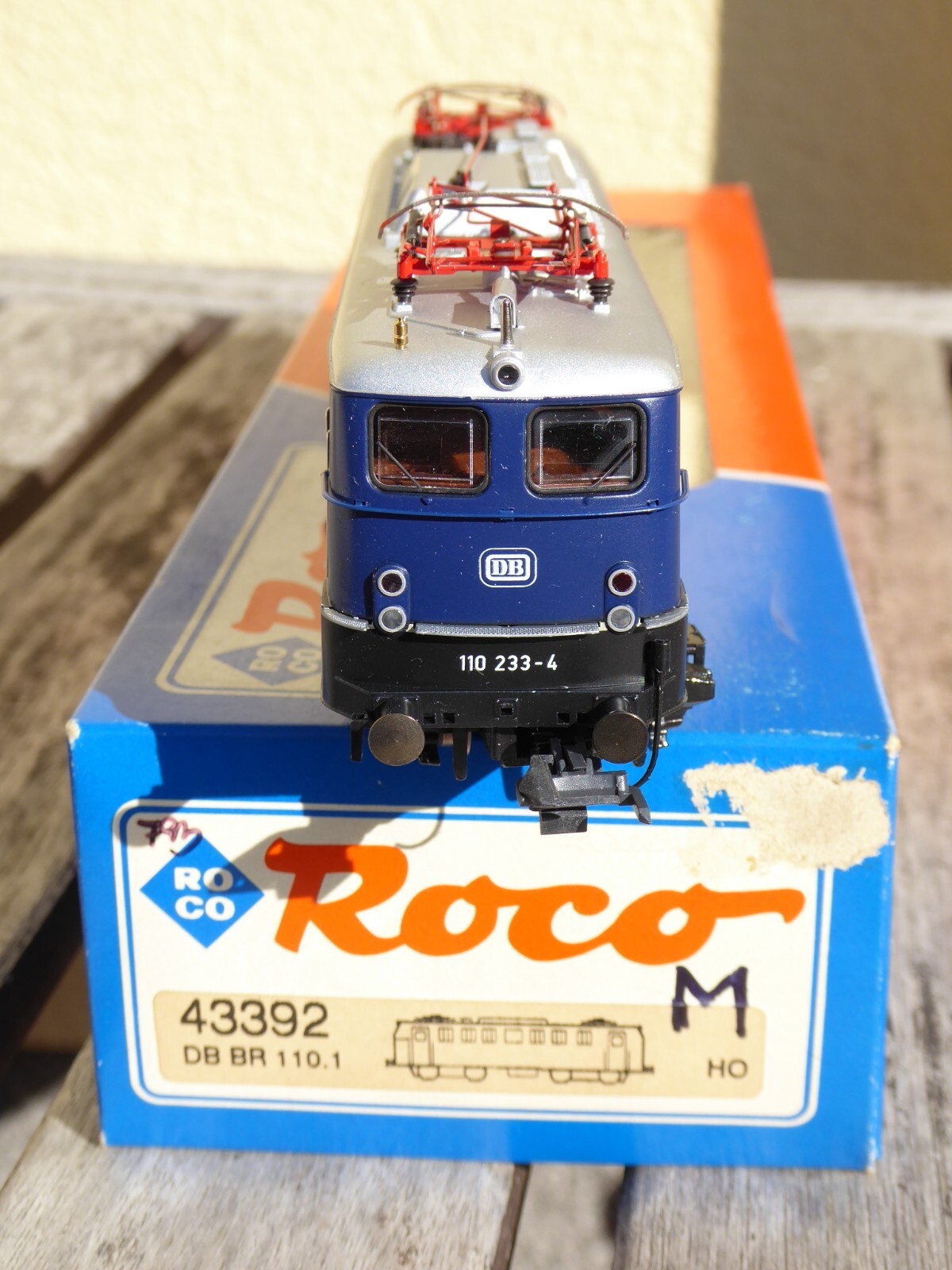 Roco 43392 H0 3-Leiter Direct Current Dc Locomotive Br 110 233-4 DB Epoch 4