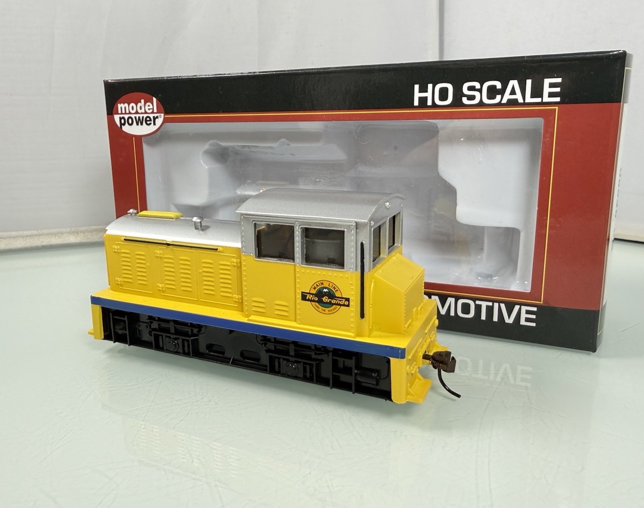 Model Power HO Scale DDT Plymouth Industrial Diesel Switcher Locomotive D&RG NEW