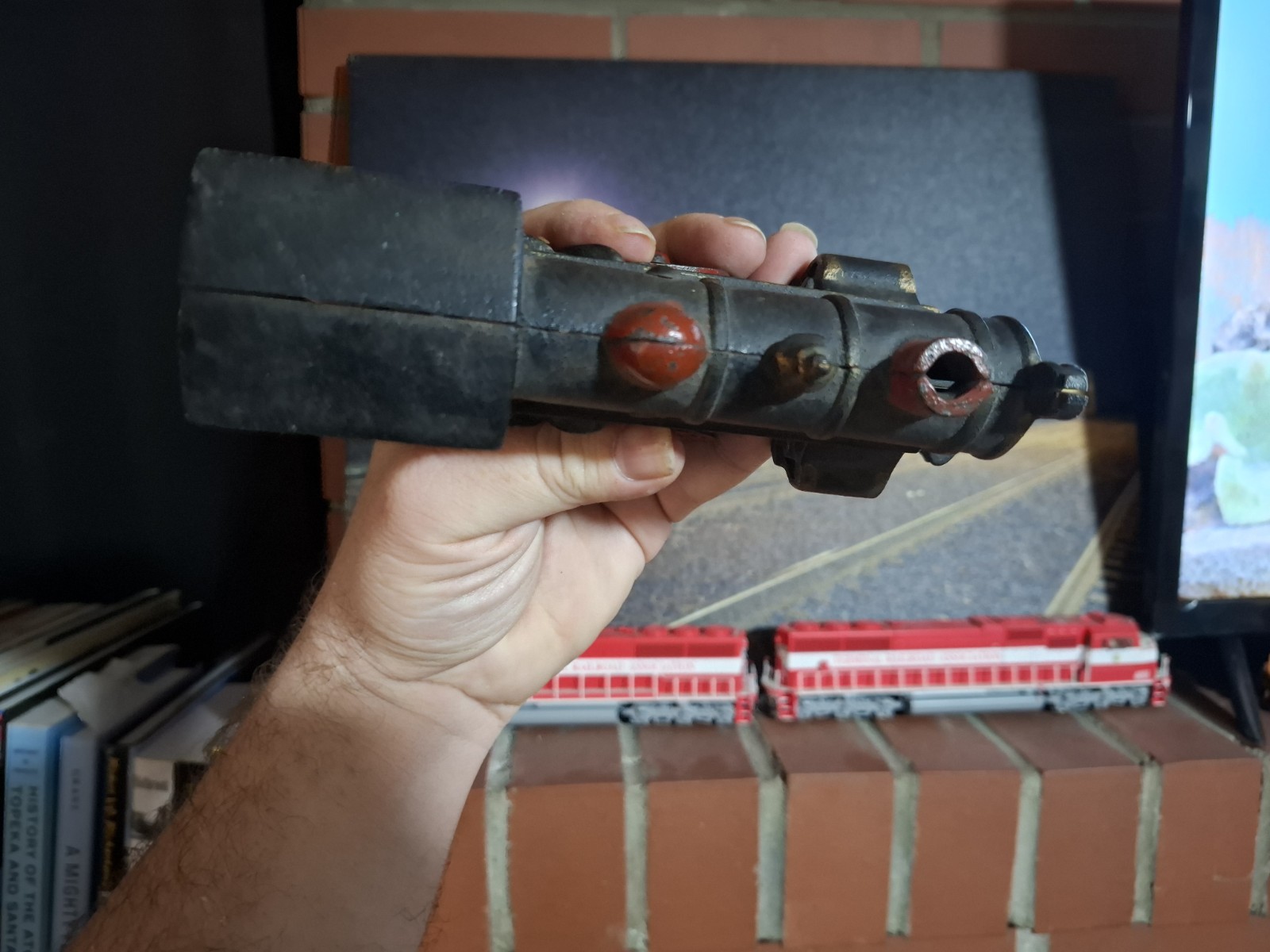 Very Old 2-4-0 Steam Locomotive Metal Toy