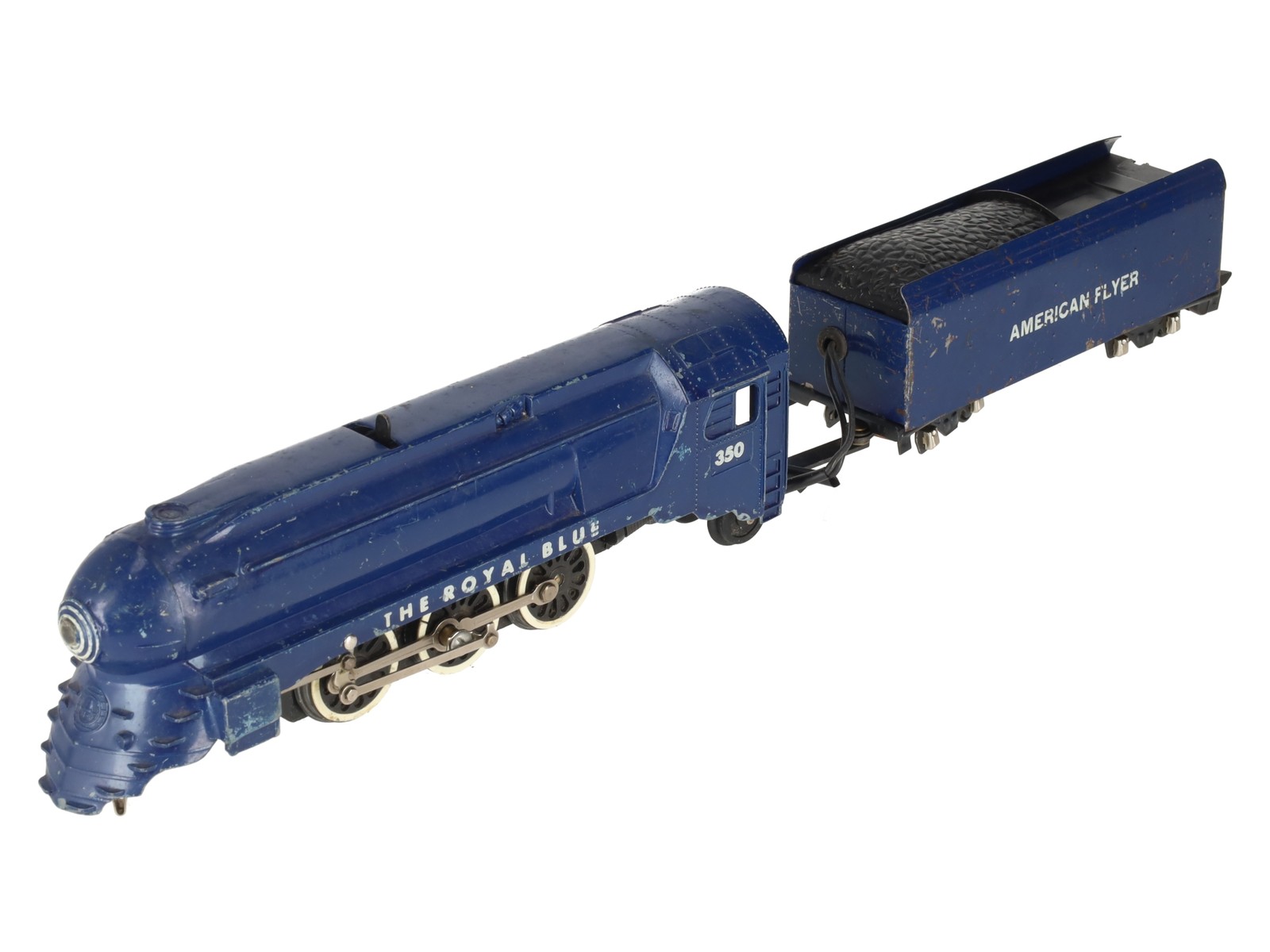 American Flyer 350 Vintage S B&O The Royal Blue 4-6-2 Diecast Steam Locomotive