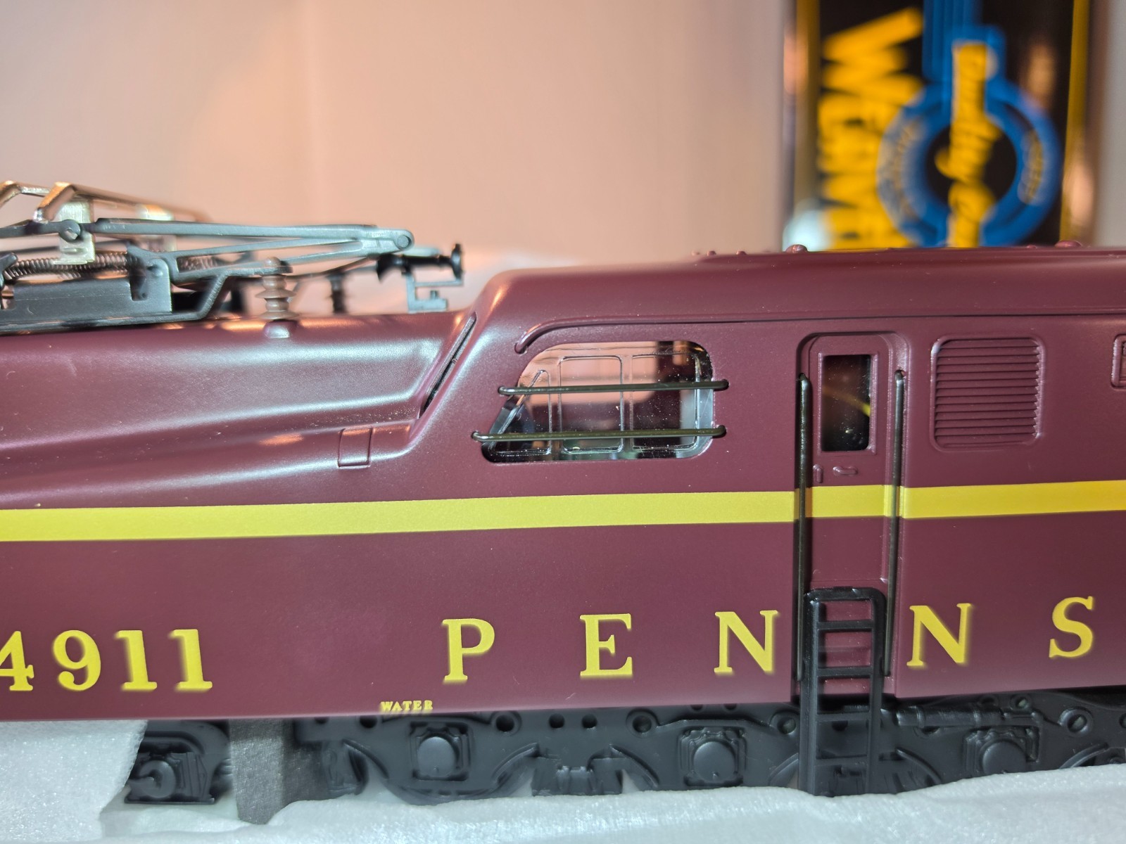 Weaver Pennsylvania “PRR” RR BRASS GG-1 Tuscan Red Electric Locomotive MINT COA