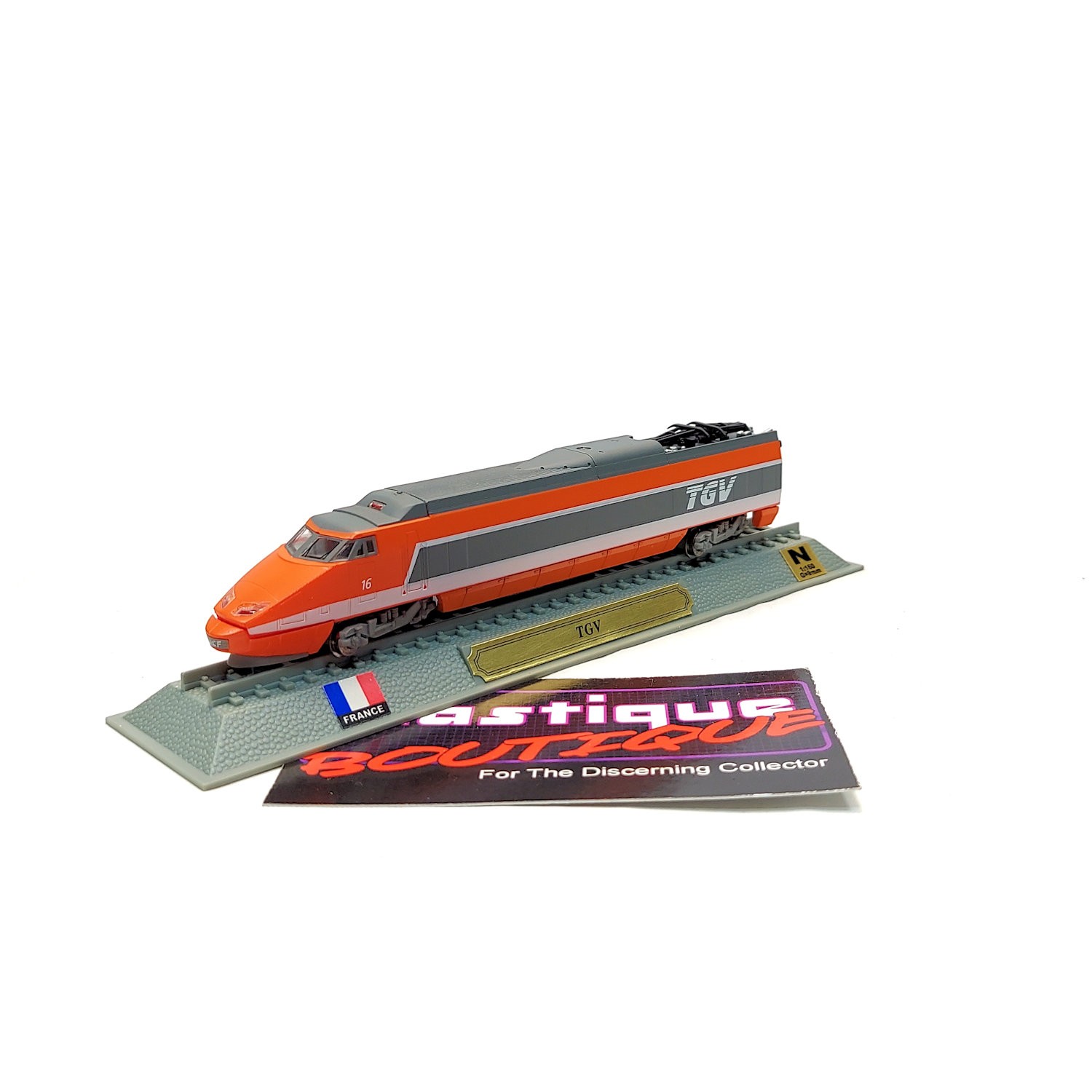 Del Prado TGV Sud-Est 1:160 #5 GEC-Alsthom STATIC MODEL LOCOMOTIVE TRAIN ENG…