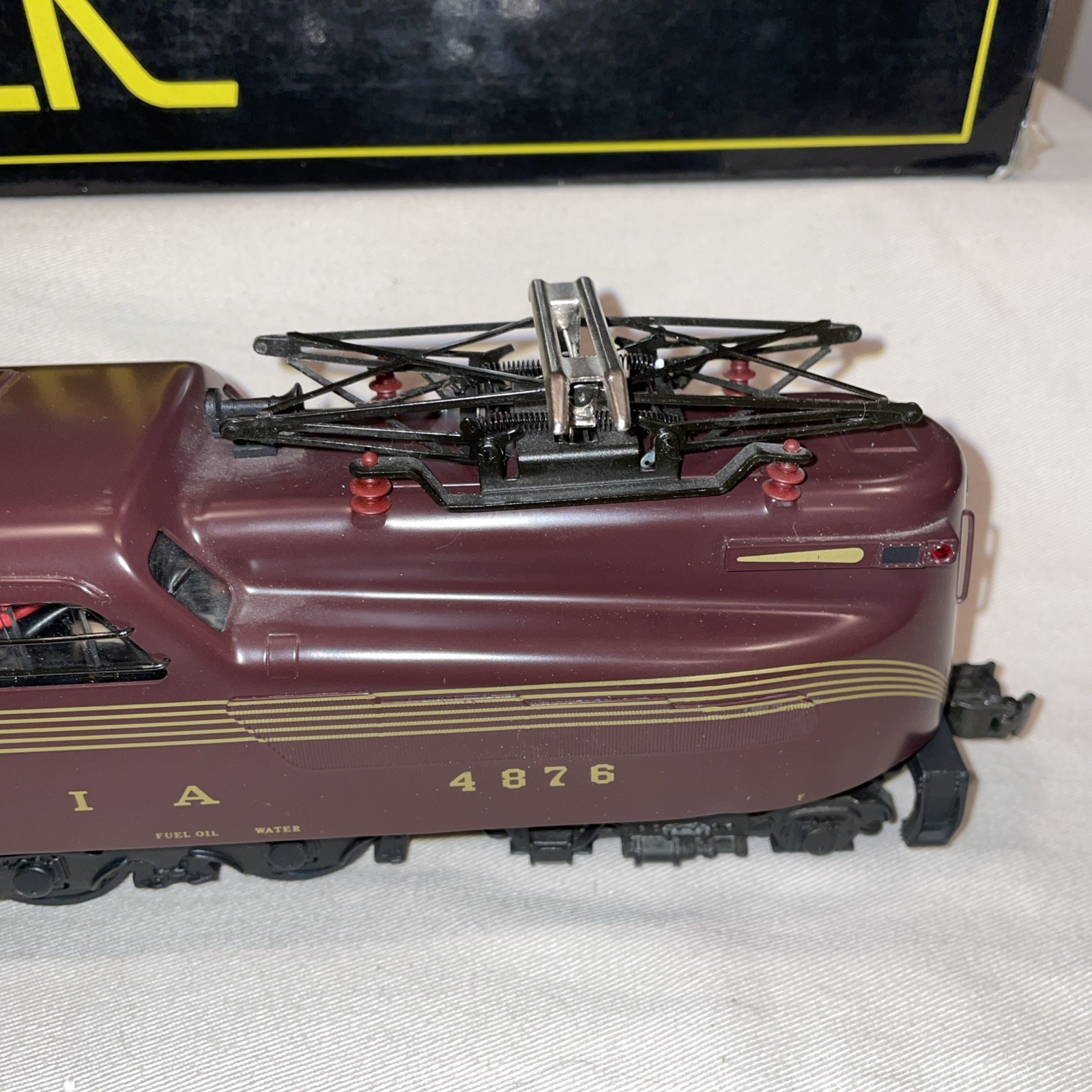 Weaver Pennsylvania RR BRASS GG-1 Tuscan Red 5-Stripe Electric Locomotive