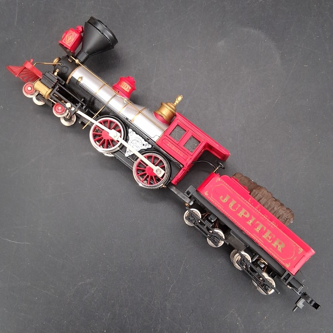 Vintage Bachman The Old Timer Train Set Lighted 4-4-0 Locomotive & Tender