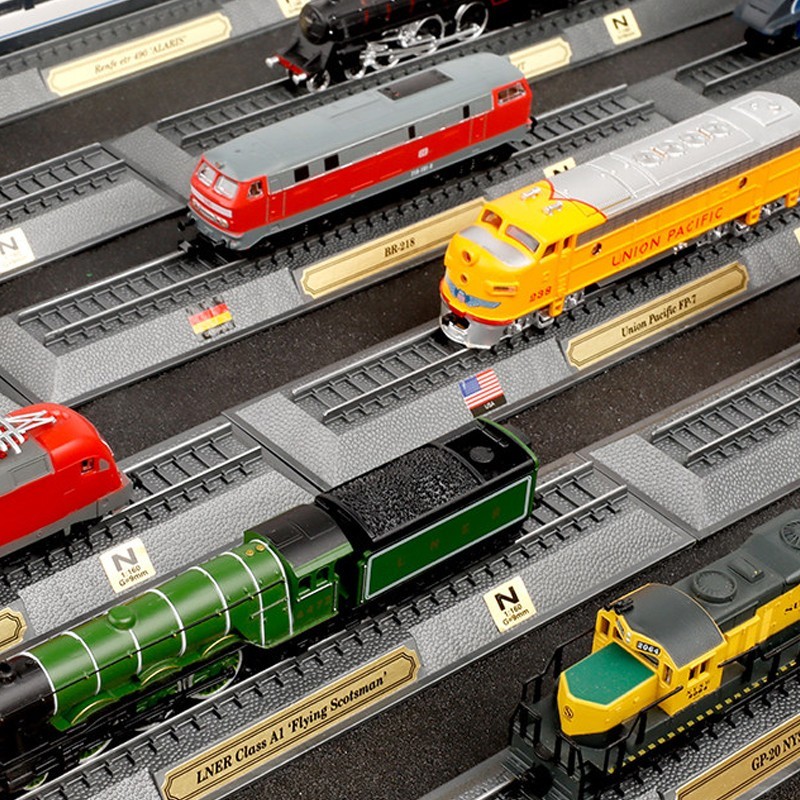 Vintage N Scale Locomotive 1/160 Diecast Metal Train Model Collectible Gift