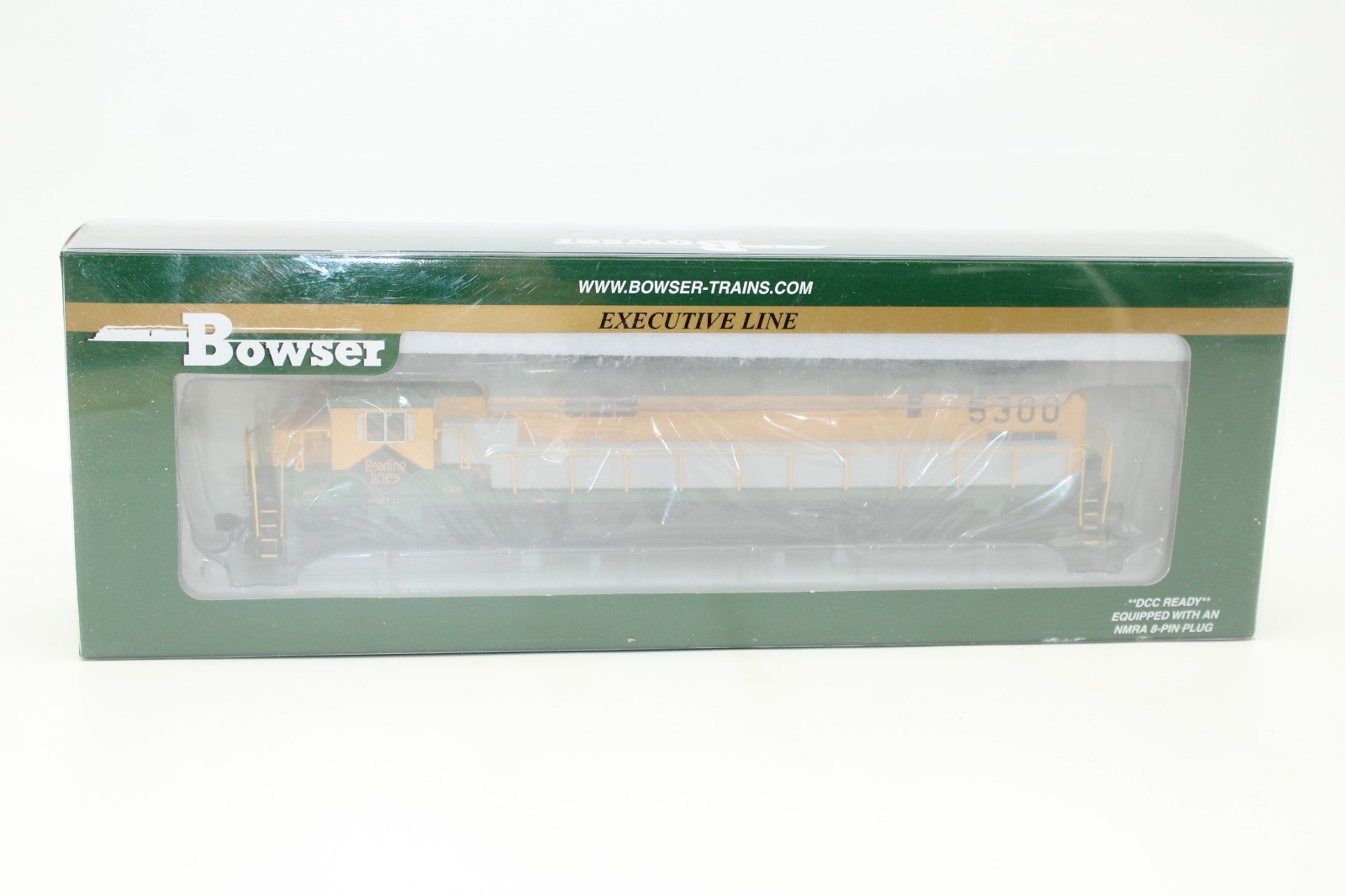 Bowser HO Scale Reading Rocket Alco C630 Diesel Locomotive #5300 DCC Ready LED
