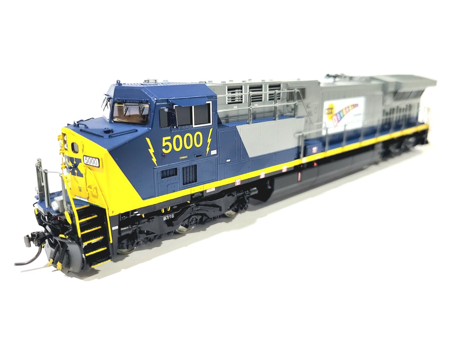 Overland OMI CSX GE C60AC CSX Transportation Diversity #5000 HO Brass #6586.1