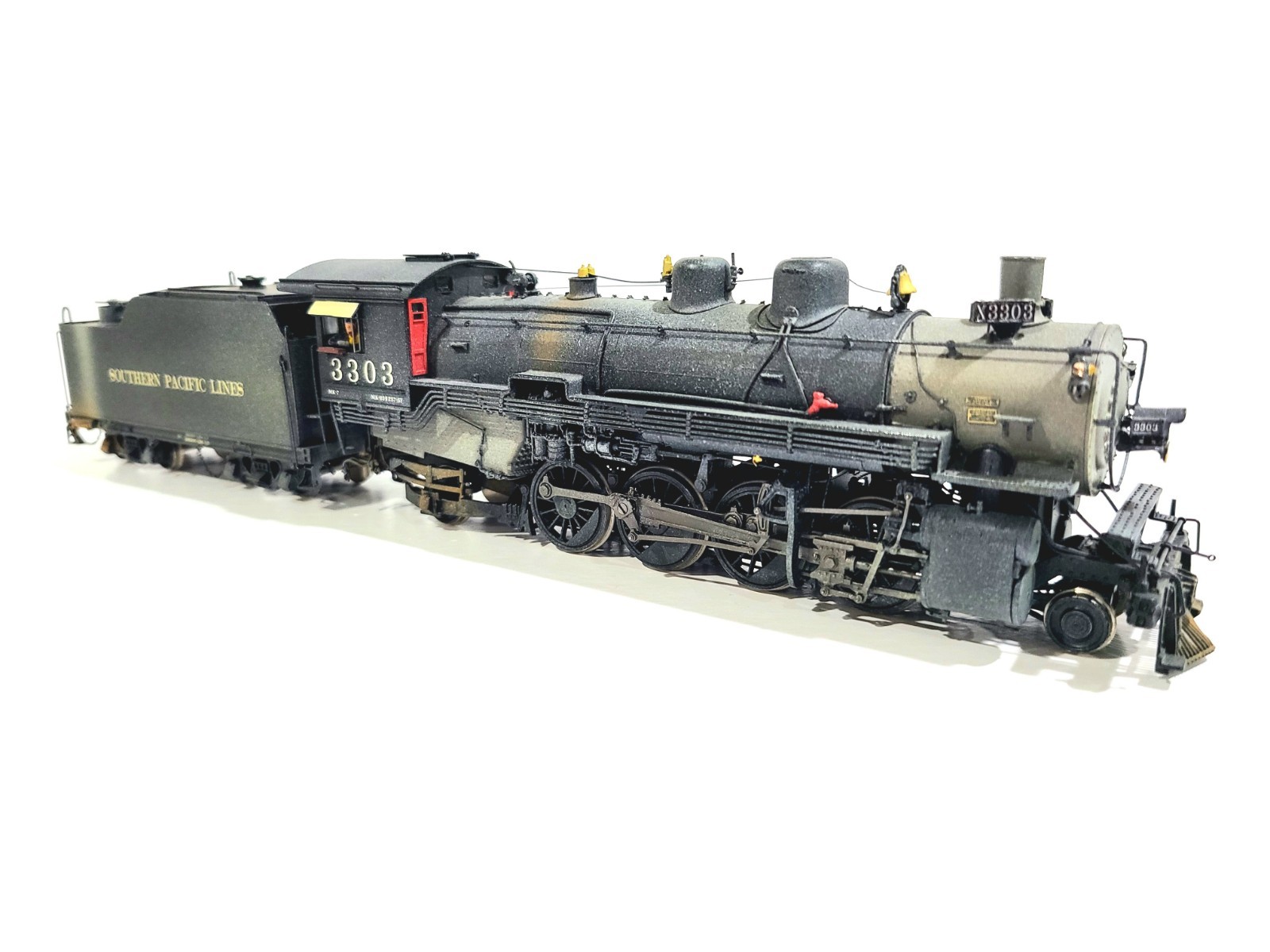 North Bank Line NBL Boo-Rim SP MK-7 2-8-2 Southern Pacific #3303 HO Brass #SP1.2