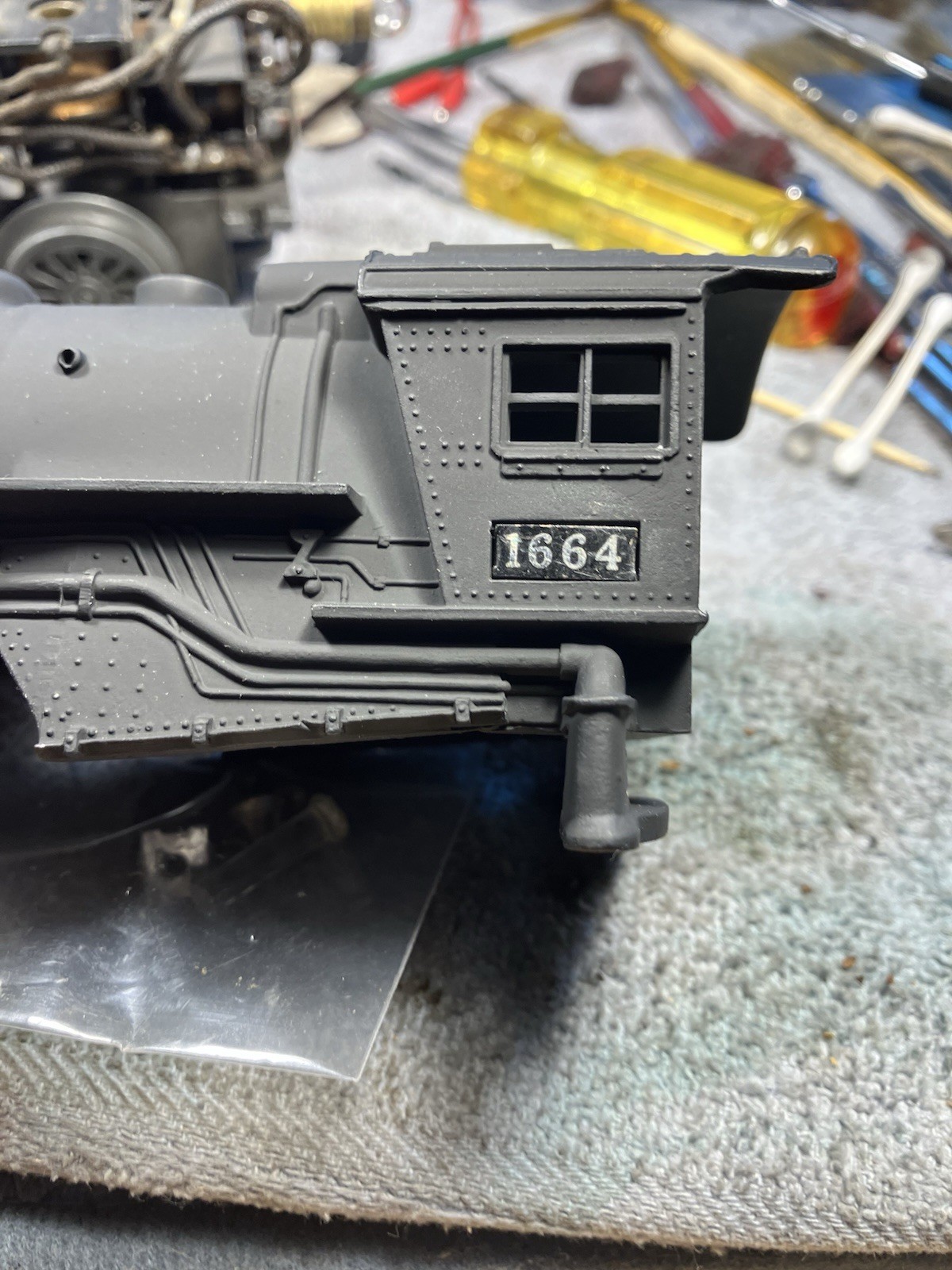 Lionel 1664 Shell Ready For Paint See Description