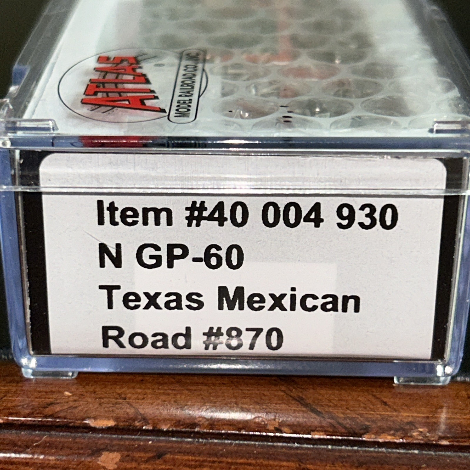 Atlas Gold Series N Scale GP-60 Texas Mexican Road #870 DCC ESU LokSound
