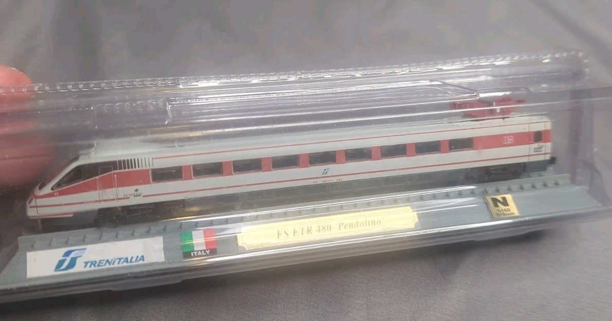DEL PRADO Locomotive FS ETR 480 Pendolino Italy N Scale 1/160 NRFB New NOS