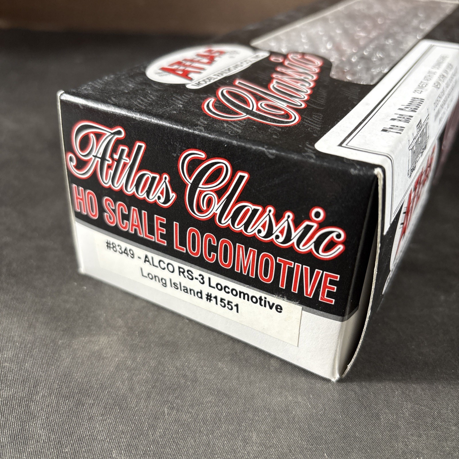 ATLAS HO CLASSIC ALCO RS 3 LONG ISLAND NUMBER 1551 8349 MODEL TRAIN