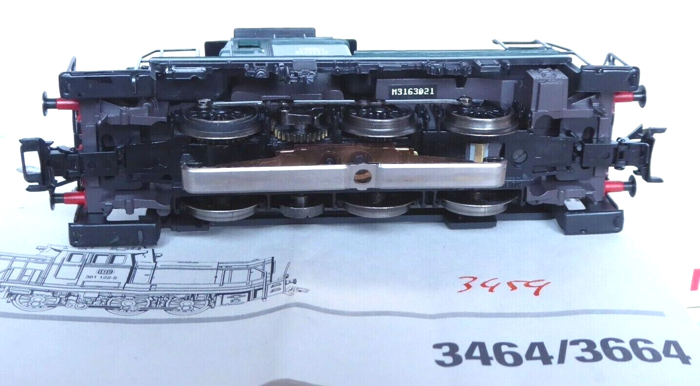 Märklin 3459 H0 Diesel Locomotive Series 80 Der Sncb- V 60 Digital, Analogue,