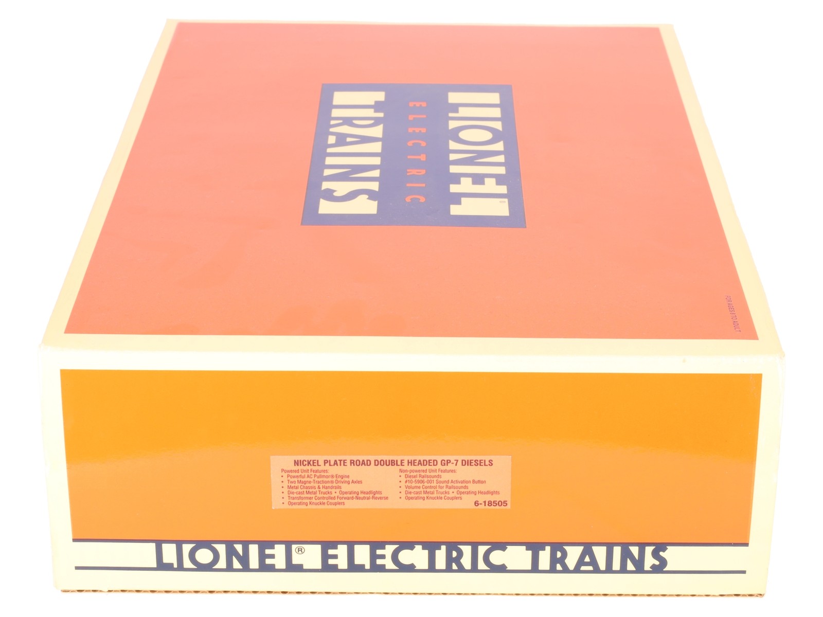 Lionel 6-18505 O Gauge Nickel Plate Road GP-7 Diesel Locomotive Set #400/401 EX